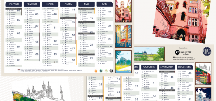 📅 Le calendrier 2026 d’INEXIO : une mise en lumière du talent local ✨